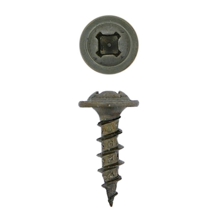 109 X 3/4" Round Washer Head Wood Screw, 2 PhillipsSquare Combo